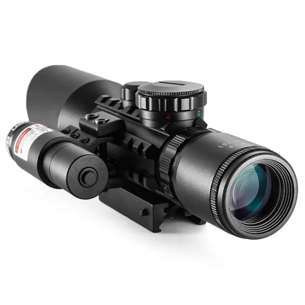 Dylbi per Arme Gjuetie dhe Automatike me Laser M9 LS3-10X42E