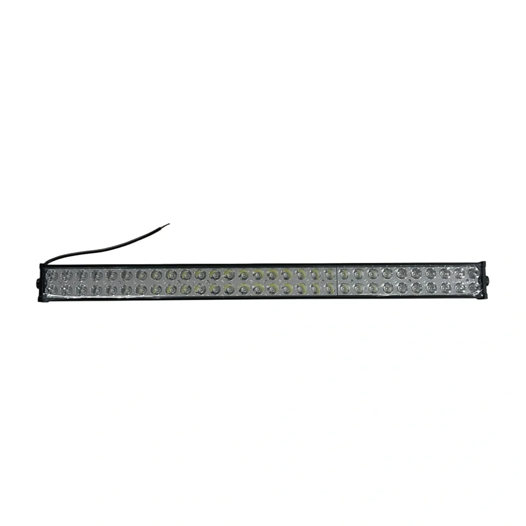 Fenelinë LED 78 cm për fuoristrada me fuqi 180W, ndriçim High Lumen dhe dritë të bardhë 6000K, e pajisur me dioda LED, hoje, konstruksion metalik dhe qelq dhe mbrojtje IP67 ndaj ujit