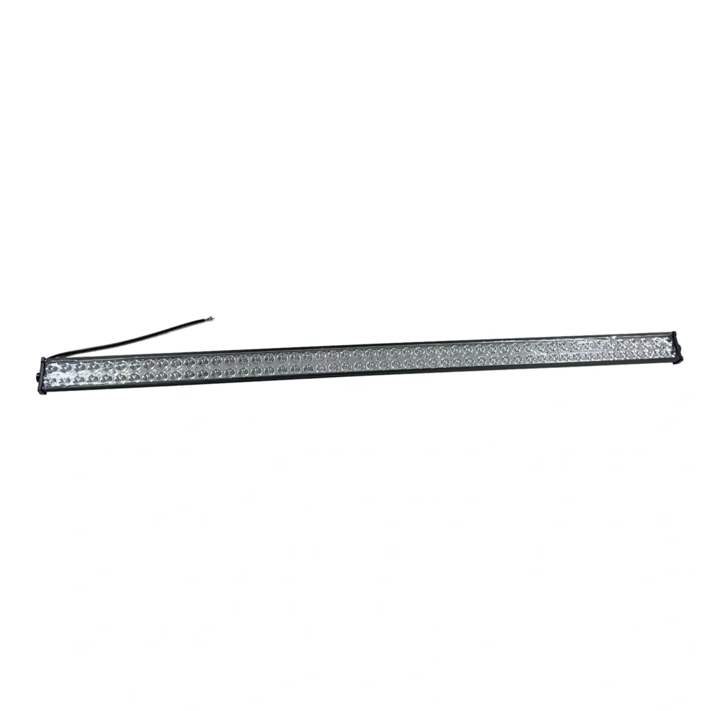 Fenelinë LED 125 cm për fuoristrada me fuqi 288W–300W, ndriçim të fuqishëm High Lumen dhe dritë të bardhë 6000K, me dioda LED, hoje, konstruksion metalik dhe qelq dhe sistem efikas ftohjeje