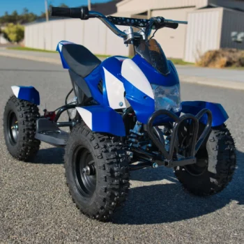 ATV elektrik me sistem frenimi me disk në të dyja akset
