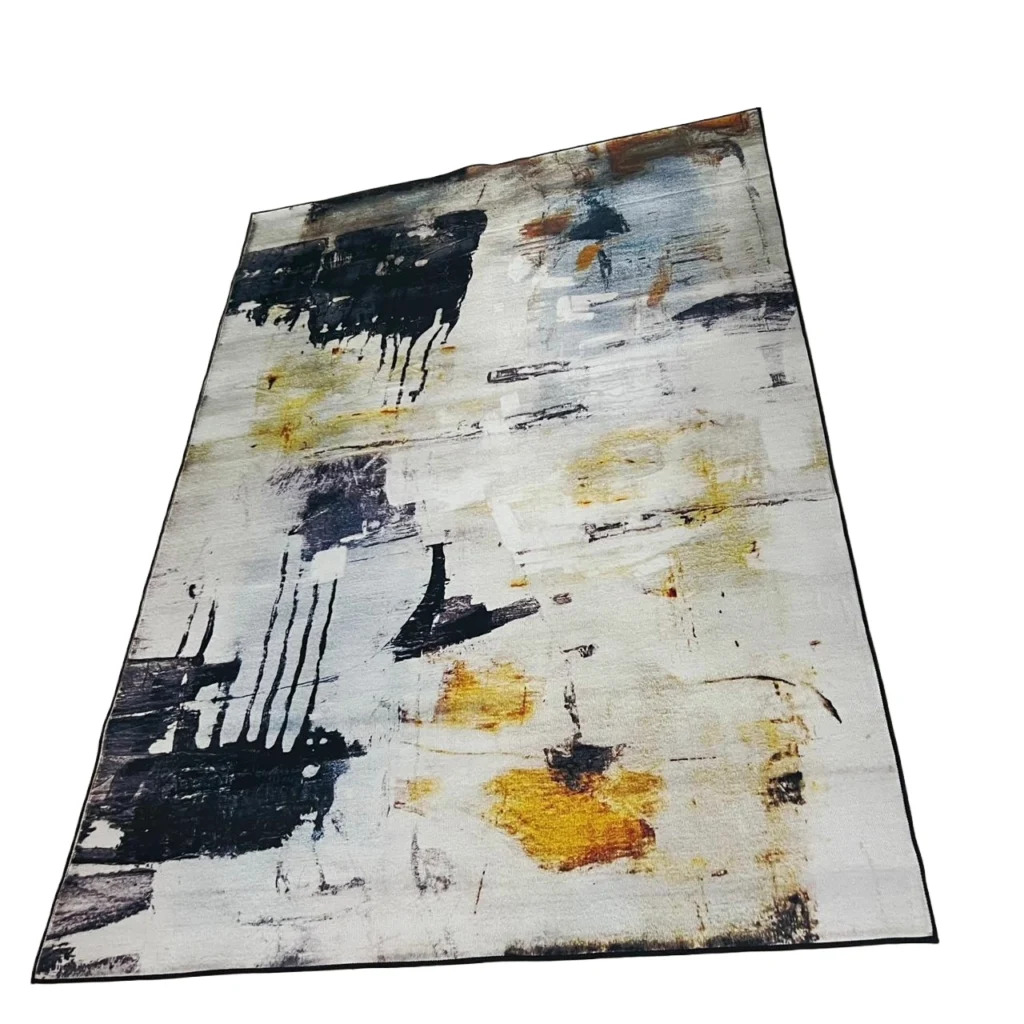 Tapet poliestër 140x200 cm me dizajn modern për dekorimin e sallonit, kuzhinës ose dhomës së gjumit