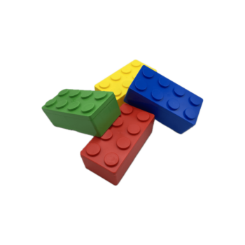 Formuese edukative LEGO në përmasa të mëdha për lojë dhe zhvillim kreativ të fëmijëve