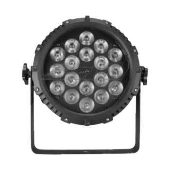 PAR LED 18x18W 4IN1 me 24 LED për ndriçim profesional të skenave dhe eventeve