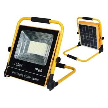 Prozhektor me bateri të rikarikueshme 3.7V 15000mAh për ndriçim gjatë ndërprerjeve të energjisë