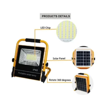 Prozhektor solar me modalitet automatik dhe manual për kontrollin e ndezjes dhe fikjes së dritës