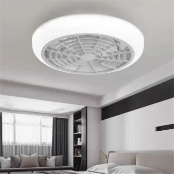 Ventilator tavani me 4 nivele ndriçimi LED për përshtatjen e dritës sipas ambientit