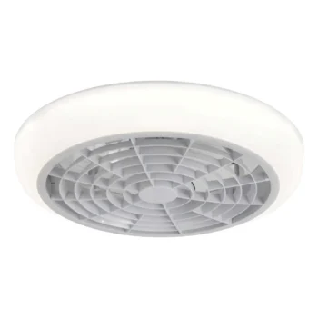 Ventilator tavani me dritë LED të integruar për ndriçim dhe qarkullim të ajrit në ambient