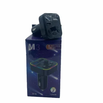 MP3 Player për makinë me ndriçim RGB dhe 7 ngjyra të ndryshueshme