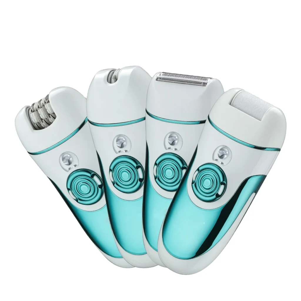 Epilator Elektrik me 4 koka te ndryshueshme