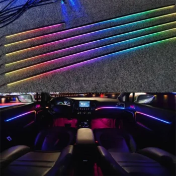 Shirit LED për kroskotin e makinës me gjatësi 90 cm për ndriçim dekorues të ambientit