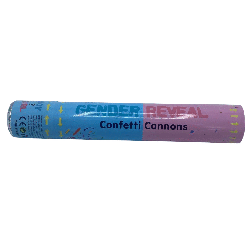 Gender Reveal Confetti Cannon