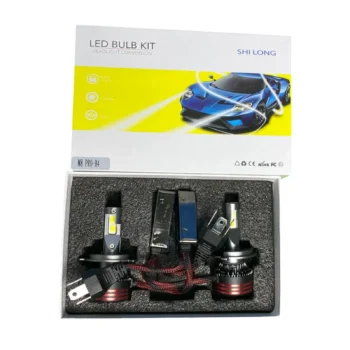 Set llambash LED M8 Pro H4 me fuqi 55W për dritat e shkurtra dhe të gjata të makinës