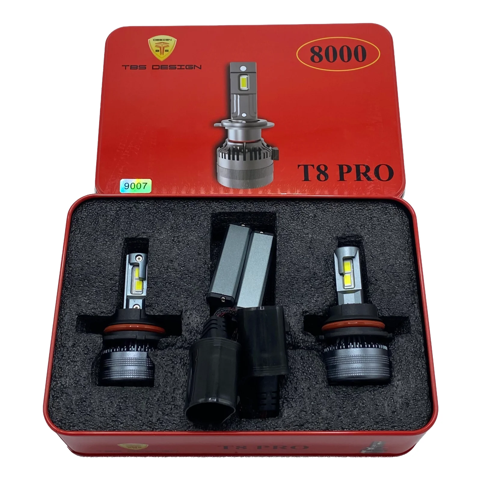 Set llambash LED T8 Pro 9007 për ndriçim të gjatë dhe të shkurtër në automjete