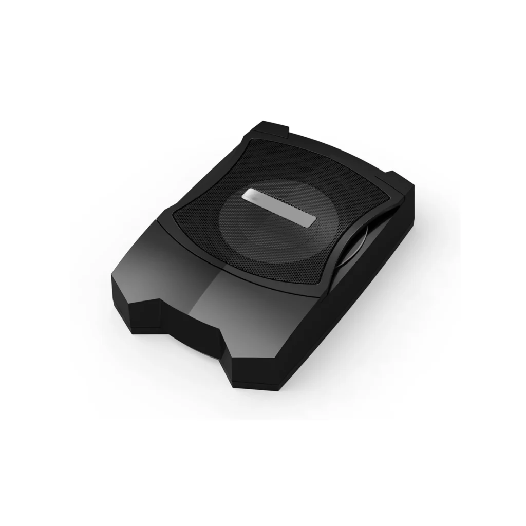 Subwoofer per makine me lehtesi kontrollimi