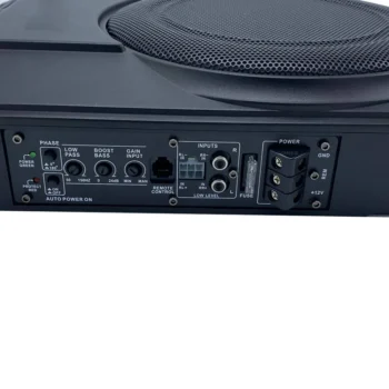 Subwoofer makine me Bass Boost 50-150Hz dhe frekuencë 20-500Hz