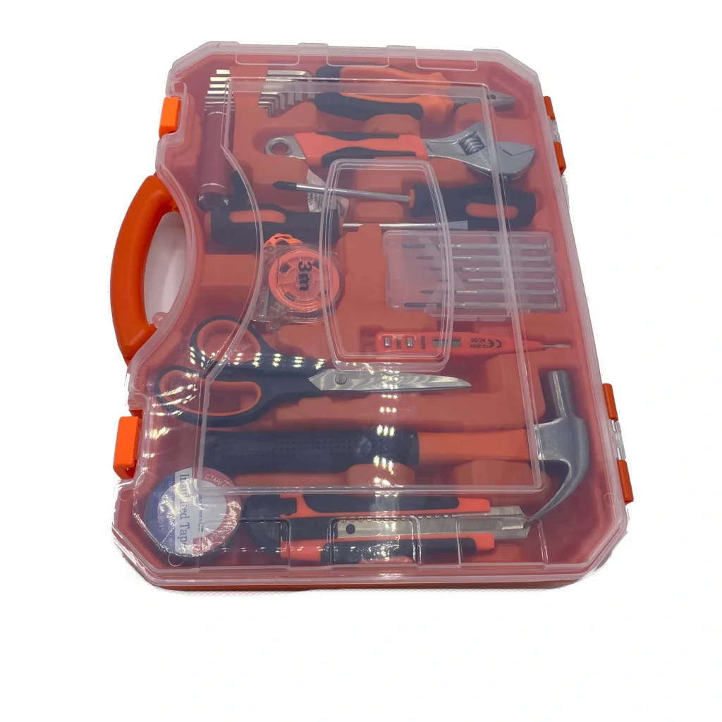 Set veglash pune me 25 pjesë të ndryshme dhe valixhe transportimi.