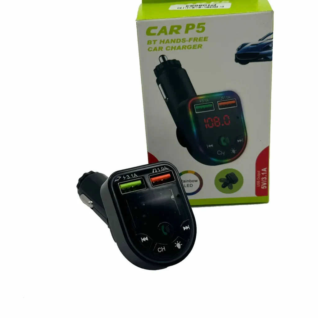 MP3 P5 për makinë me Bluetooth, ekran LED dhe transmetues FM