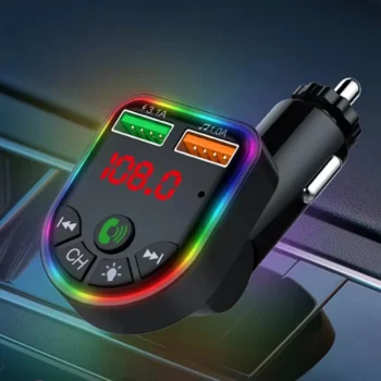 Ekrani LED i MP3 P5 për makinë që shfaq frekuencën FM dhe informacionin e funksionimit