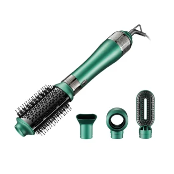 Set stilimi 4n1 për flokët V-493 me 4 koka të ndryshme për tharje, dhënie volum, krehje dhe drejtim të flokëve, i përshtatshëm për krijimin e stileve të ndryshme