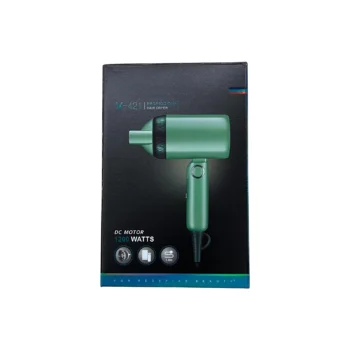 Tharëse flokësh V-421 e palosshme me 2 nivele temperature, fuqi 1200W, motor DC dhe voltazh 220-240V~ 50/60Hz, e përshtatshme për tharje të përditshme të flokëve
