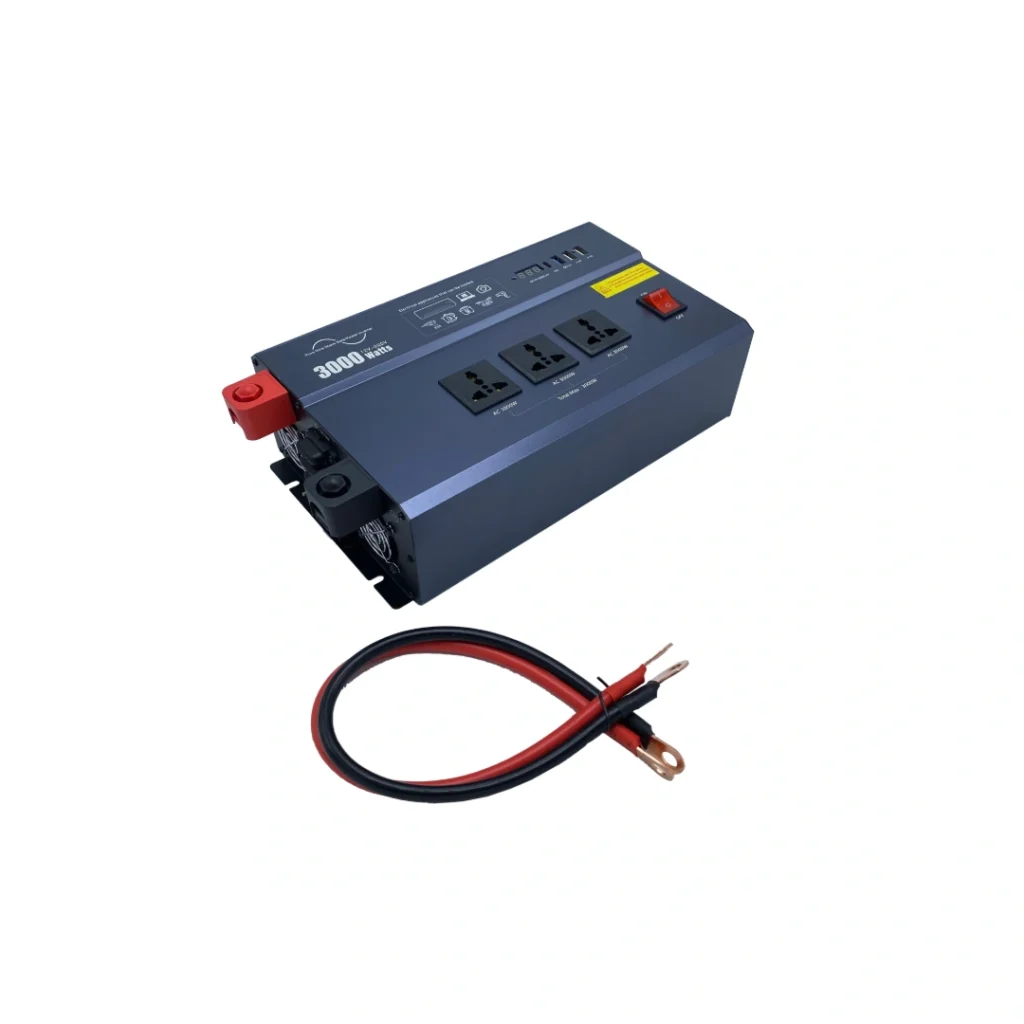 Inverter energjie 3000W për makinë me konvertim nga DC 12V në energji AC 220V
