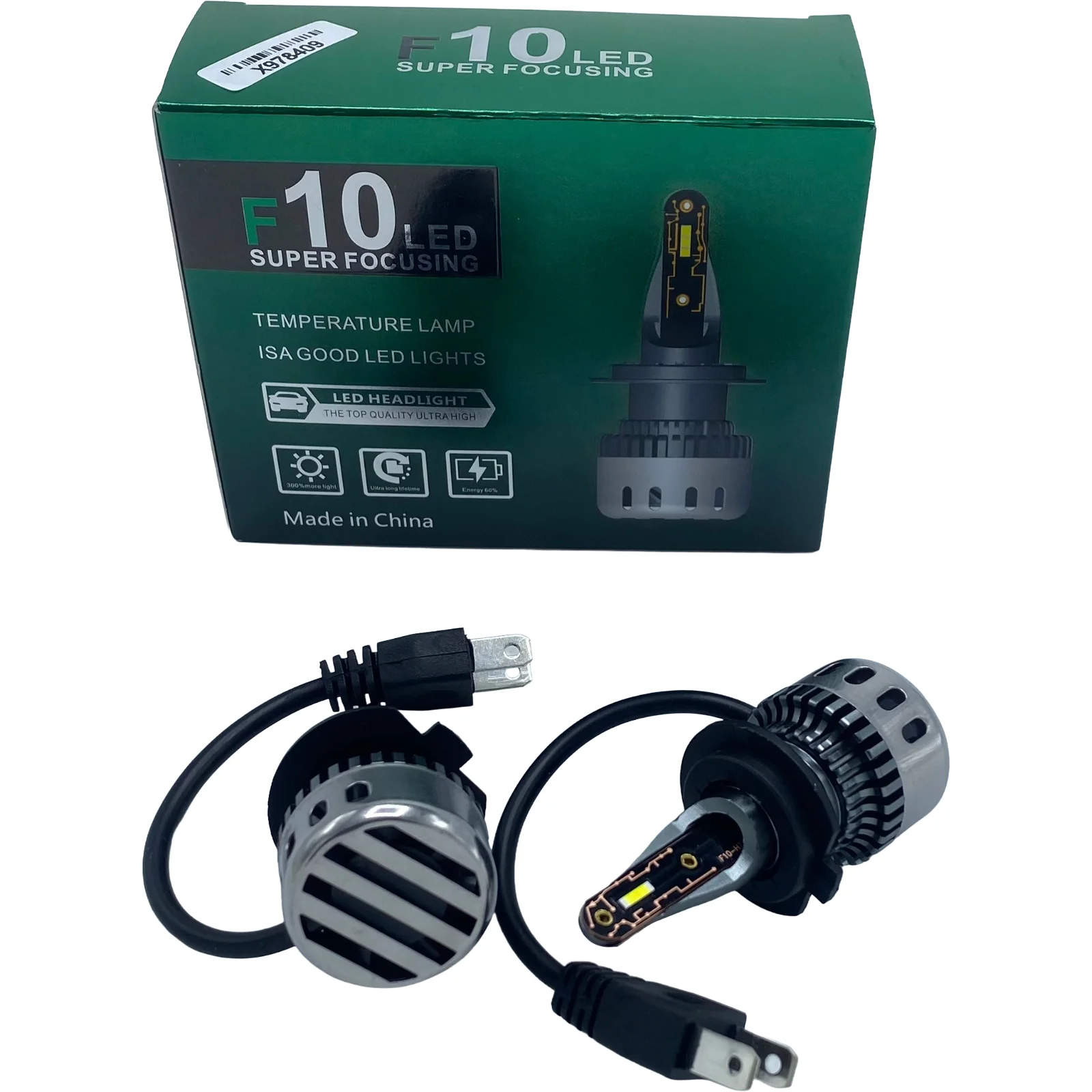 Set llambash LED F10 me ndriçim të bardhë dhe fuqi ndriçimi 3000 lumen