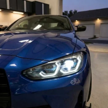 Set llambash LED G11 H4 me ndriçim 7000 lumen për secilën llambë