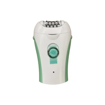 Epilator për femra me sistem prej 32 piskatoresh, dritë LED të integruar, dy nivele shpejtësie dhe bateri të rikarikueshme me USB