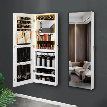 Jewelry Mirror Cabinet Storage