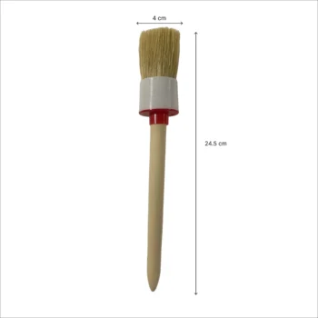 Set me 5 furça druri për pastrimin e interiorit dhe eksteriorit të makinës me fije mikrofibër