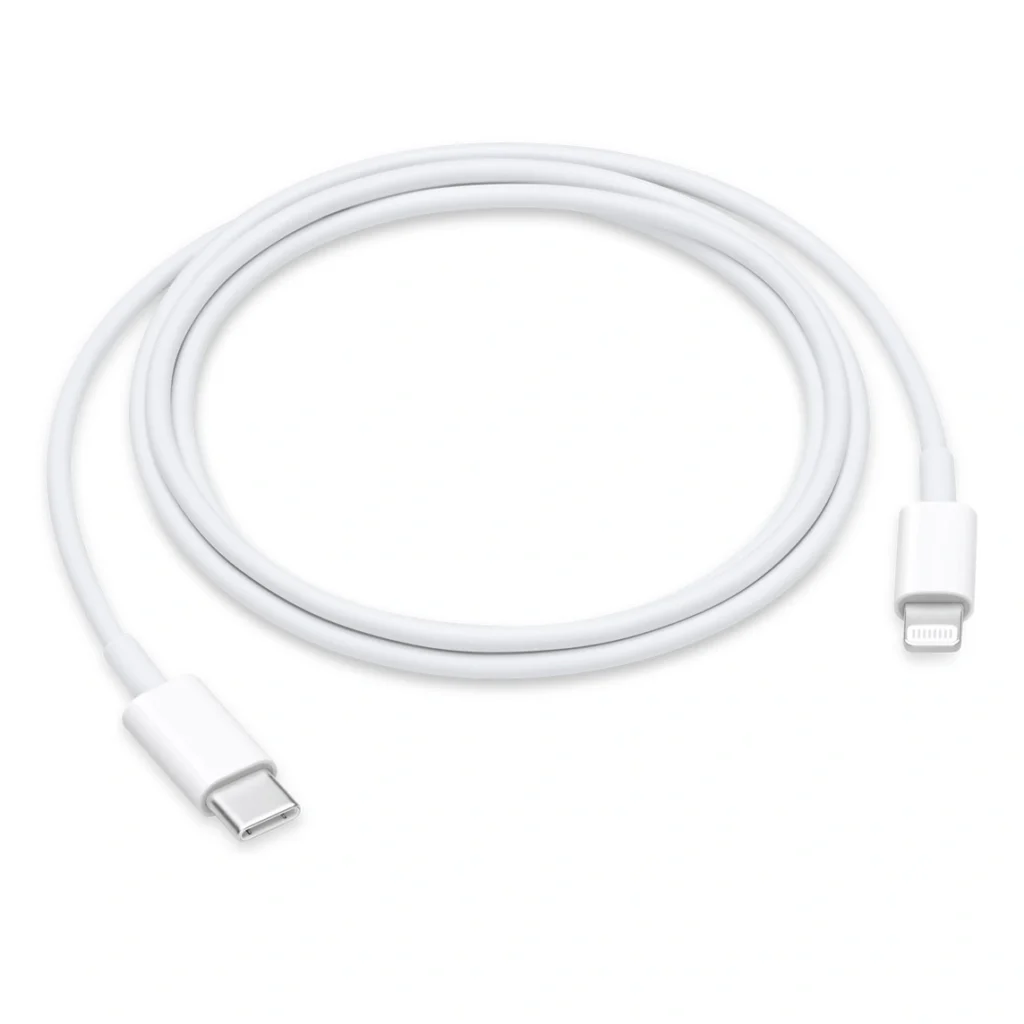 Fishë karikimi Type-C në Lightning CA-1014 me gjatësi 100 cm, e përshtatshme për iPhone nga iPhone 5 deri në iPhone 14 Pro Max, iPad dhe pajisje AirPods, me mbështetje për karikim dhe transmetim të të dhënave