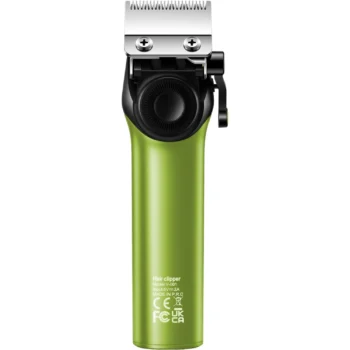 Makinë profesionale berberi V-001 me tehe qeramike DLC, 10 koka të ndryshueshme nga 1.5 deri në 24 mm dhe bateri të rikarikueshme 4600mAh