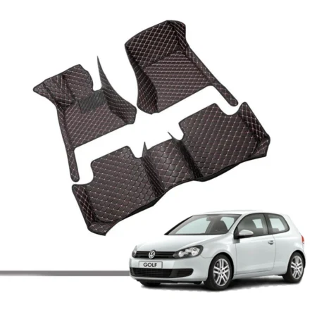 Set tapetash për Volkswagen Golf 6 nga viti 2007 deri në 2013, të përshtatshëm për mbrojtjen e pjesës së poshtme të tapicerisë së makinës