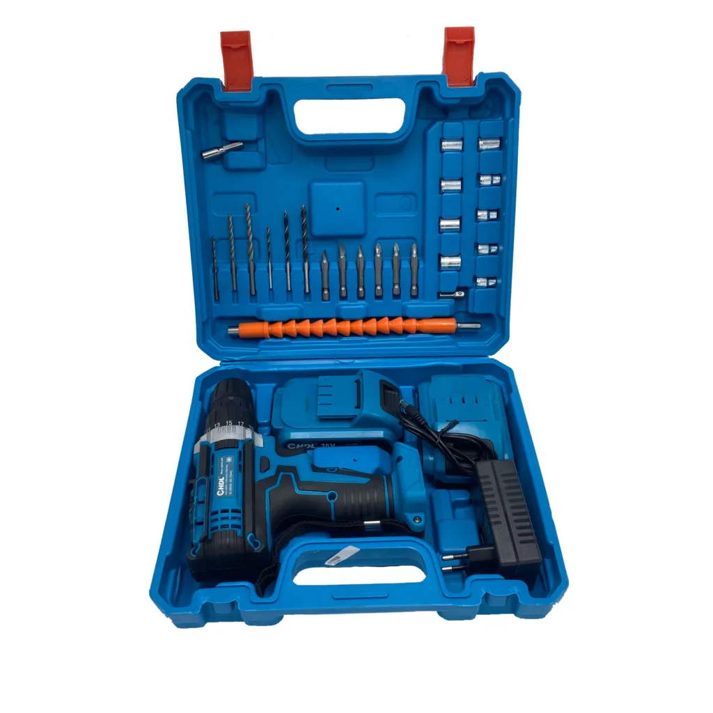 Set Valixhe me Koka te Ndryshme dhe Trapan 18-25NM me 2 Bateri Litiumi 48V