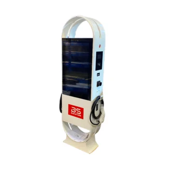 Dy konektorë GB/T me kabllo 5 metra për stacionin e karikimit 44 kW