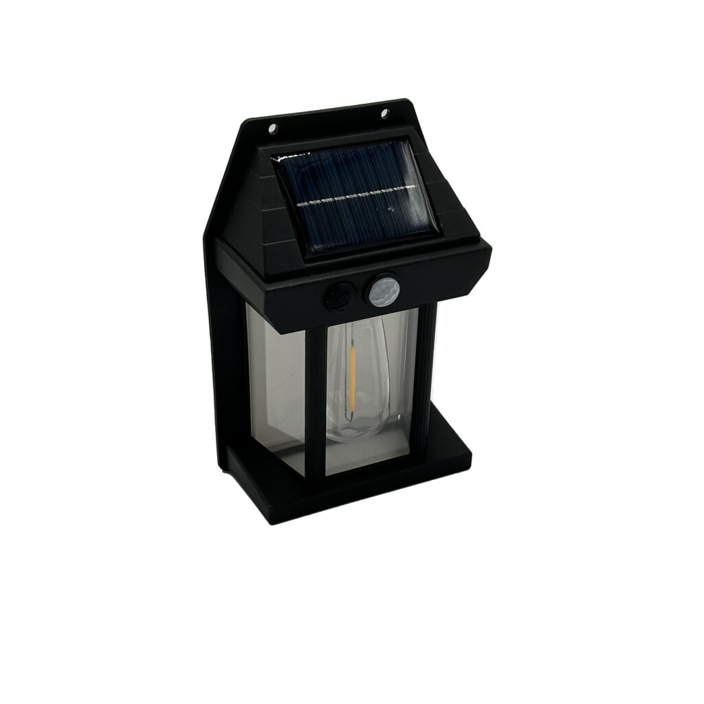 Bracete Murale me Drite LED me Sensor dhe Panel Diellor