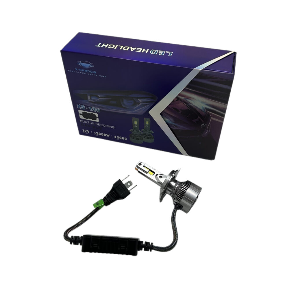 Set Drita LED (XS-120) H4 (60-120W)