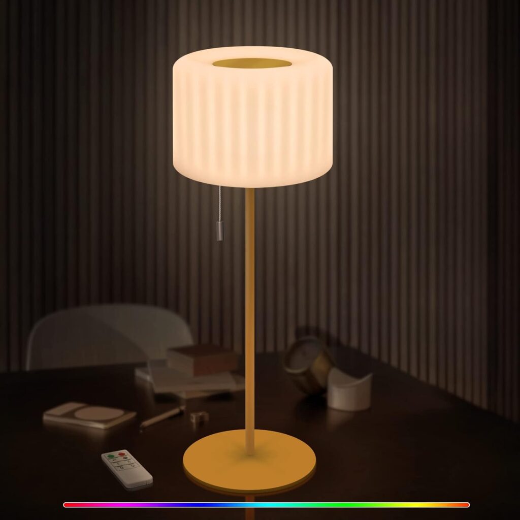 Abazhur Tavoline me Bateri (LED RGB)