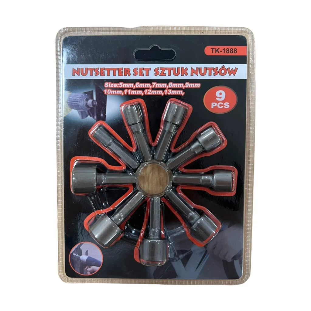 Set me 9 Koka te Ndryshme dhe Adaptore per Vidator