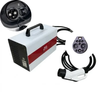 Kokë karikimi GB/T Fast Charge për makina elektrike (Aziatike)