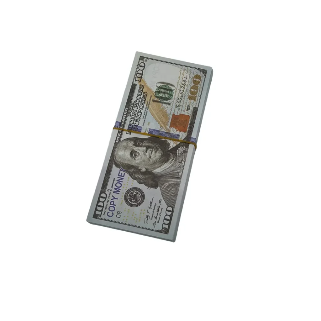 100 kartmonedha fallco 100 dollarë për filma dhe videoklipe
