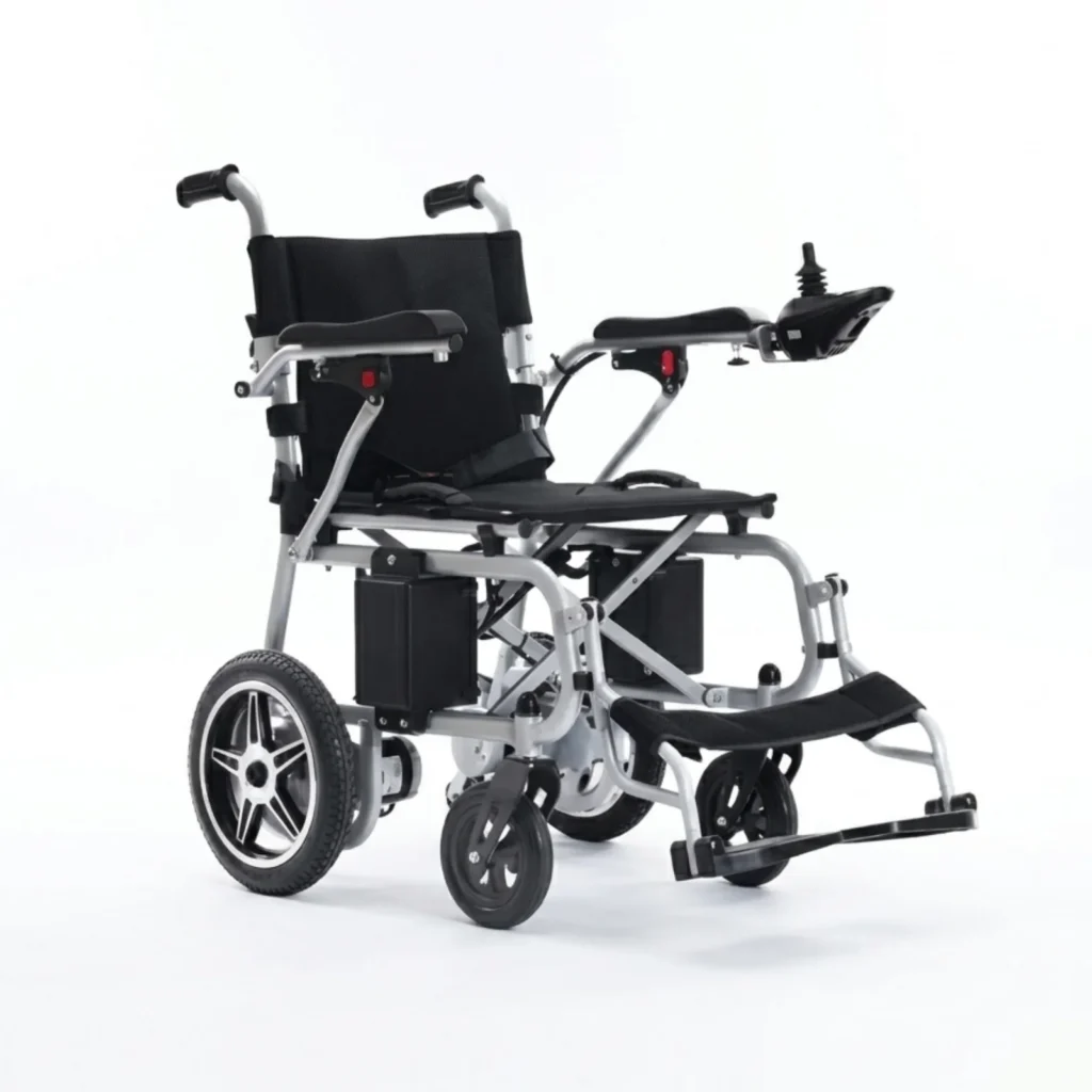 Bateria e rikarikueshme 24V 12Ah furnizon motorët dhe pajisjet elektronike të karrocës elektrike.