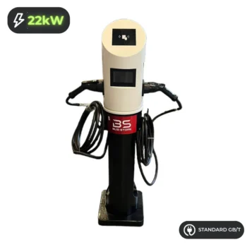Stacion karikimi DC 44 kW për makina elektrike me dy pistoleta GB/T nga 22 kW secila