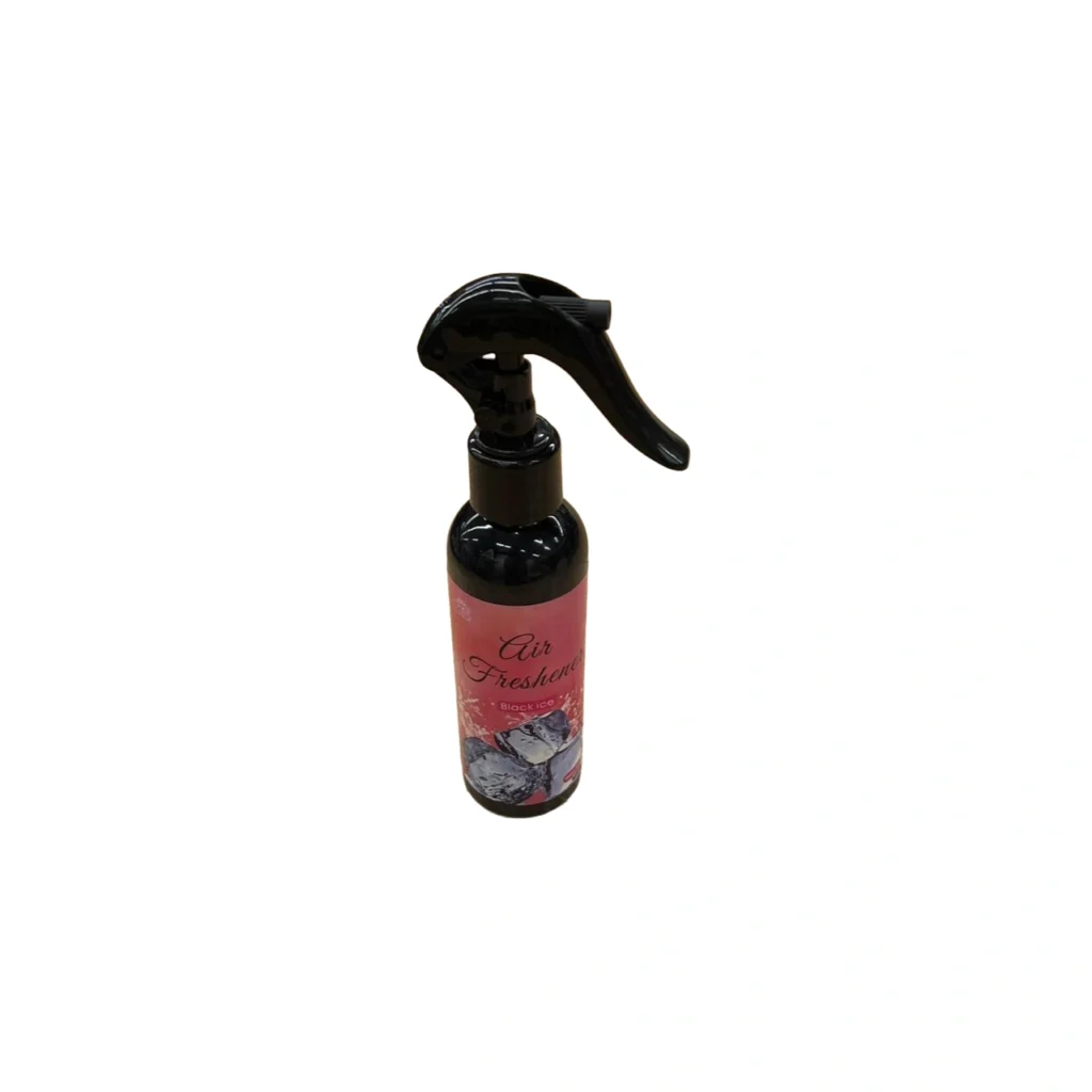 Aromatizues spray Black Ice 150 ml për freskimin e ambientit të shtëpisë, zyrës dhe makinës