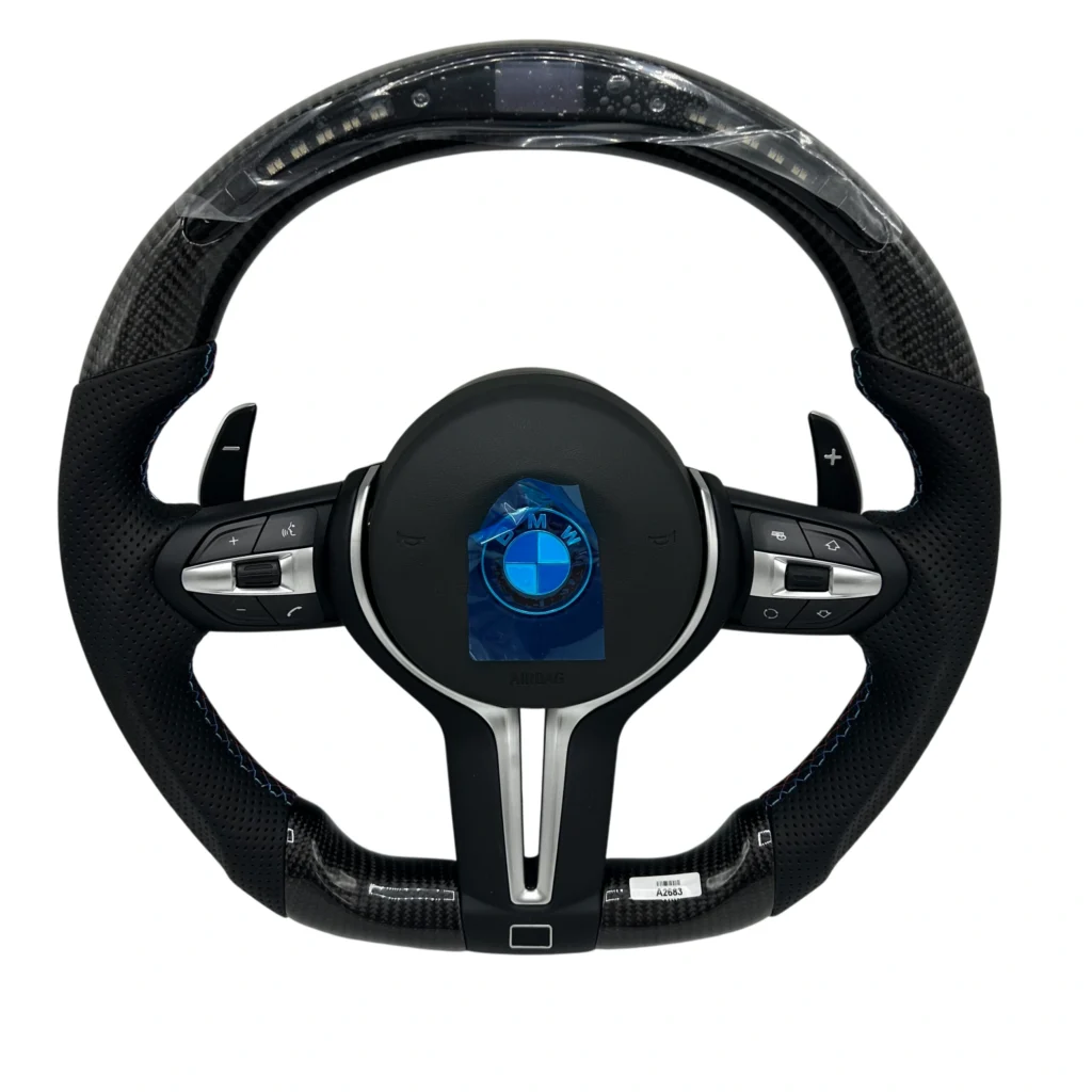 Timon sportiv me fibra karboni per modele te ndryshme BMW