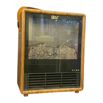 Ngrohëse elektrike me pamje oxhaku, fuqi 1500 W dhe efekt flakësh dekorative për ambiente të brendshme.