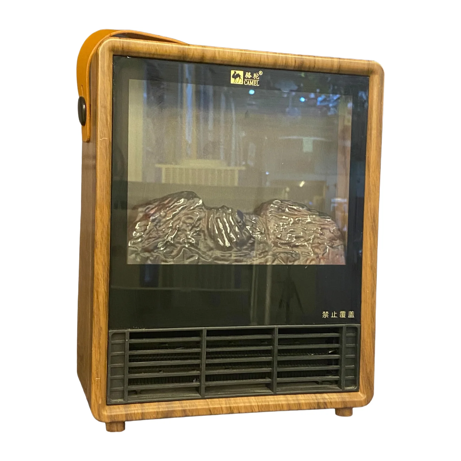 Ngrohëse elektrike me pamje oxhaku, fuqi 1500 W dhe efekt flakësh dekorative për ambiente të brendshme.