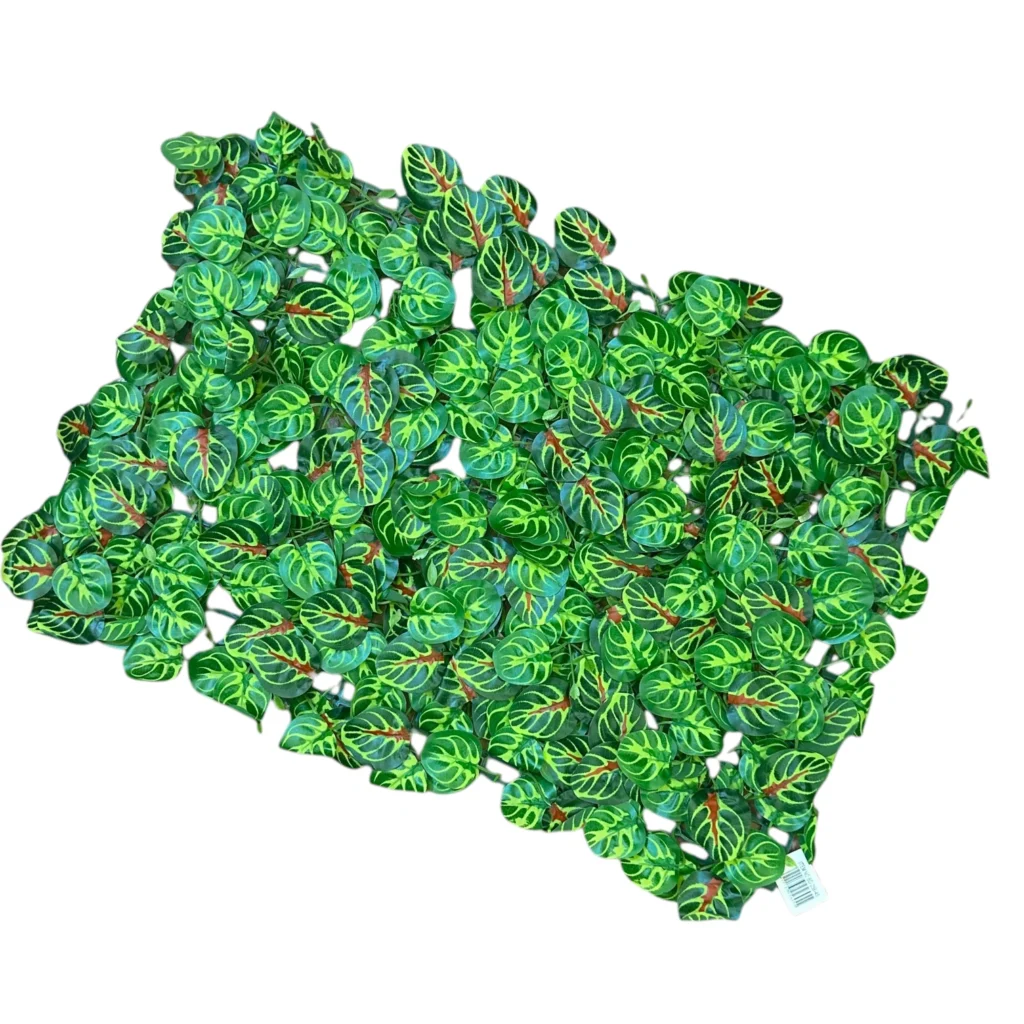 Gardh dekorues me gjethe artificiale Ivy 60x40cm për dekorim natyral të ambienteve.