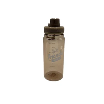 Shishe uji plastike 750ml me vakum dhe matës sasie në pjesën anësore, me shenja 100ml, 300ml, 500ml, 700ml dhe kapacitet maksimal 750ml për përdorim të përditshëm
