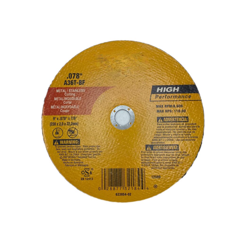Disk Preres per Metal dhe Inoks (9Inch)